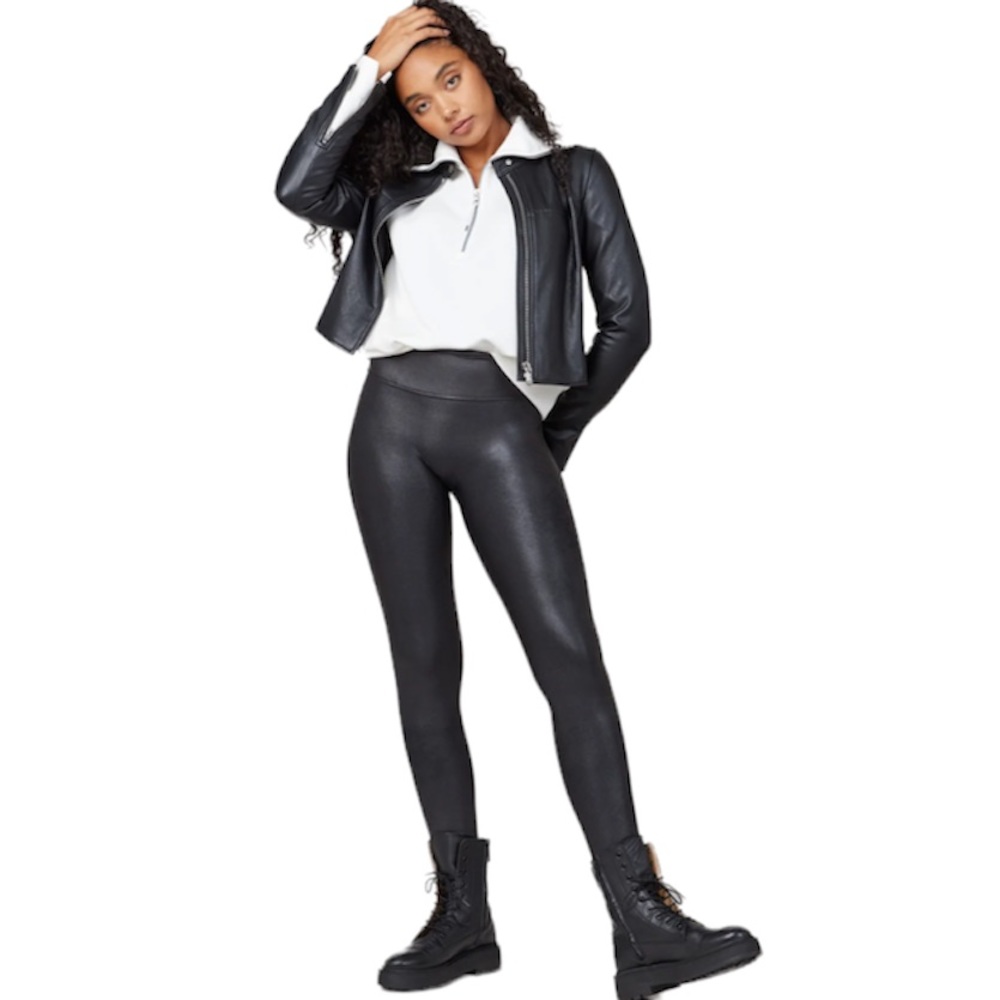 Spanx Faux Leather Leggings